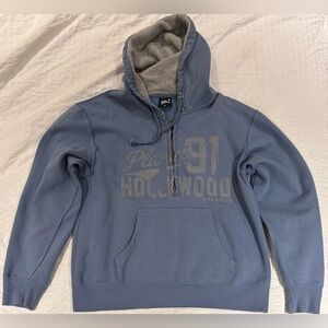 Vintage 1998 Thrashed Planet Hollywood Orlando Half Zip Size M See Pics